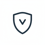 ikona tarczy w kolorze 0e1a2b